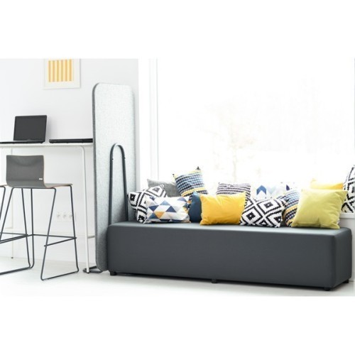 Banquette tissu 3 places
