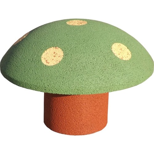 Champignon vert et rouge 27 cm
