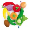 Panneau activité tissu fruits et légumes