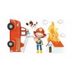Sticker Pompier - Les Pompiers arrivent