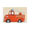 Sticker Pompier - Le camion de pompiers