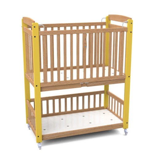 Lit duo crèche deux enfants