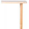 Table carrée bois réglable