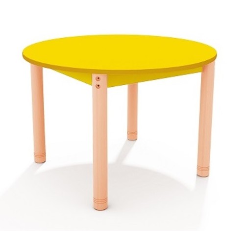 Table enfant rectangle réglable - de 40 à 58 cm