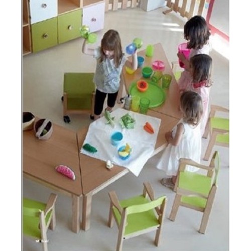 Table scolaire 2 places fixe