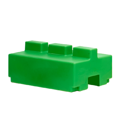 Banc droit aire de jeux