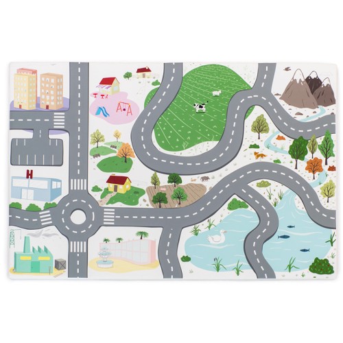Tapis en mousse route