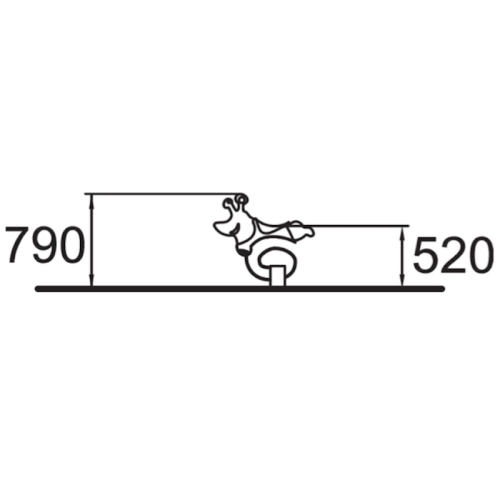Jeu à bascule escargot