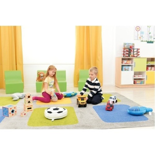 Pouf poire multicolors