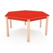 Table trapèze colorée