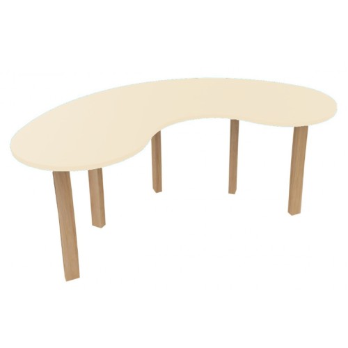 Tabouret appui sur table