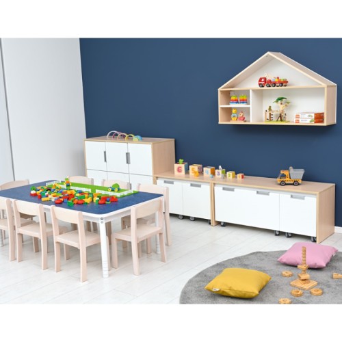 Meuble buffet coloré