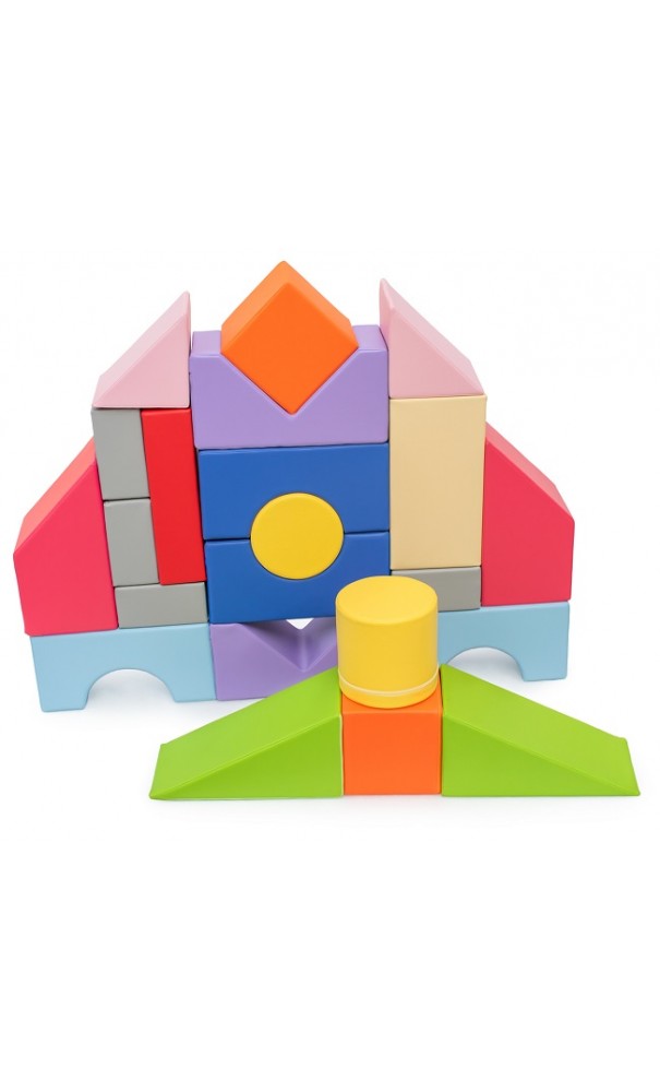 Lot de 6 Forme en Mousse pour Dessin Math et Géométrie - Solide Géométrique Forme en Polystyrene pour Jeux Educatif Enfants Belle Vous Solide Géométrique en Mousse 3D 
