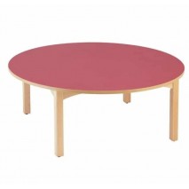 Table ronde maternelle diam. 120 cm