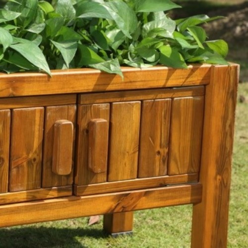 Jardinière pédagogique avec fenêtre