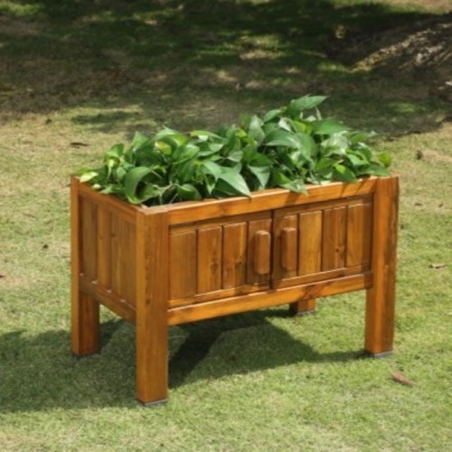 Jardinière pédagogique avec fenêtre