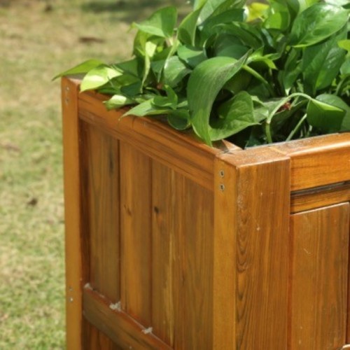 Jardinière pédagogique avec fenêtre