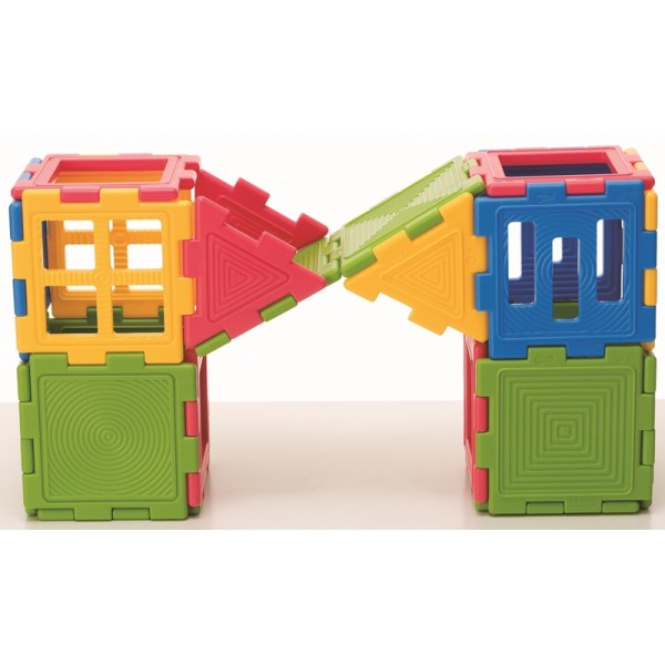 Blocs de construction géants en mousse HOMCOM Lot de 5