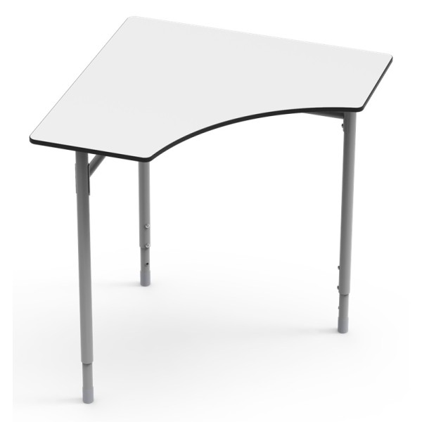 Table murale rabattable et réglable - De 70 à 76 cm