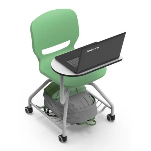Chaise ERGOS avec tablette écritoire