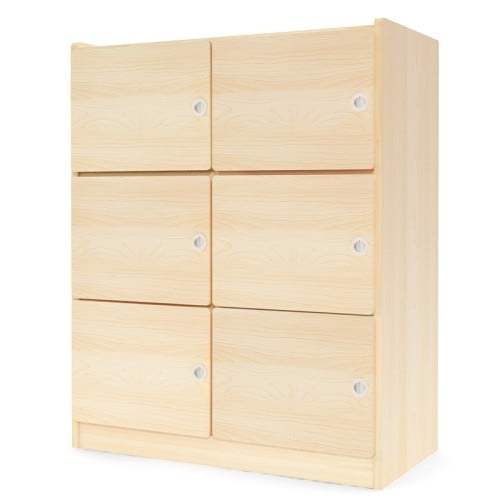 Armoire rangement 6 casiers