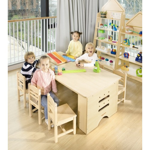 Table travail en groupe enfant