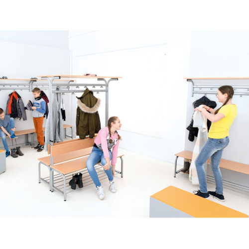 Vestiaire enfant collectivité réglable