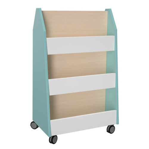 Bibliothèque sur roulettes