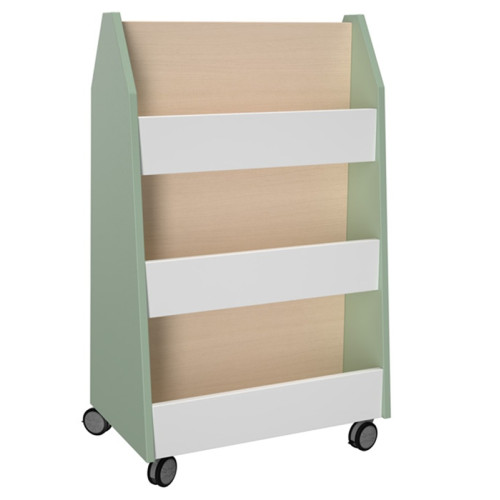 Bibliothèque sur roulettes