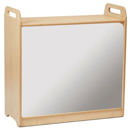 Petite armoire avec clés et miroir sécurisé enfant