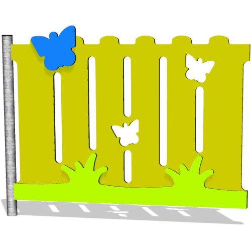 cloture aire de jeux nature