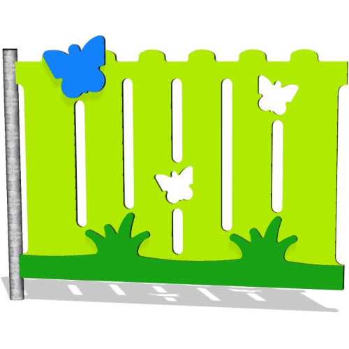 barrière aire de jeux nature