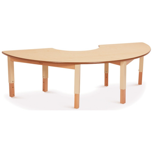 Table demi-cercle Millhouse réglable en hauteur