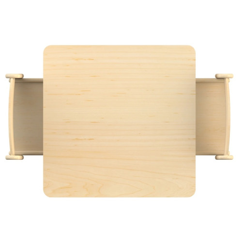 Petite table carrée maternelle 2 ou 4 enfants