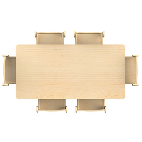 Table rectangle crèche Millhouse