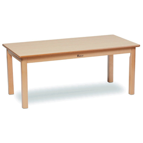 Table rectangle mélaminé maternelle