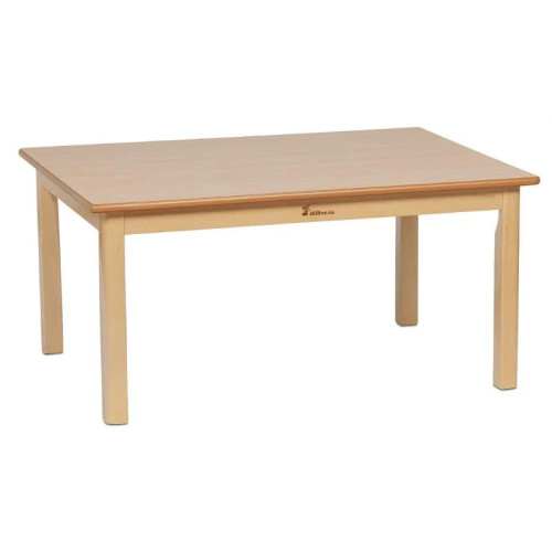 Table rectangle mélaminé maternelle