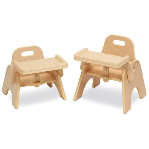 Pack 2 fauteuils à tablette crèche