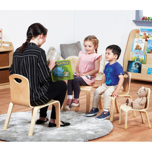 Siège bois professionnel de la petite enfance