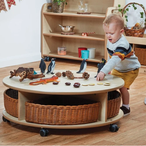 Table basse crèche