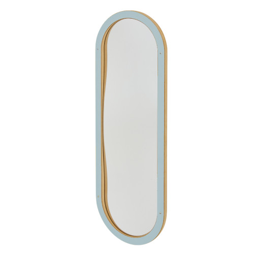 Miroir déformant Enfant Oval bleu