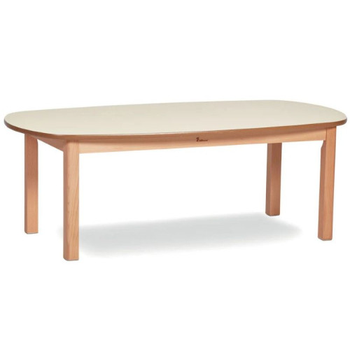 Table et bancs espace enfant Montessori