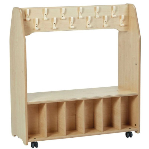 Porte manteau enfant mobile 2 faces