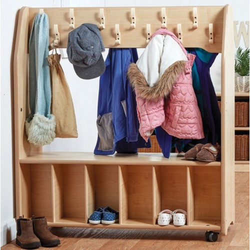 Porte manteau enfant mobile 2 faces
