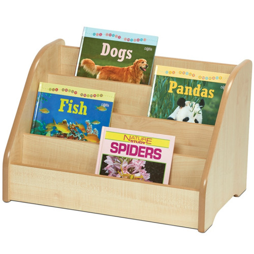 Petit présentoir livres pour crèche