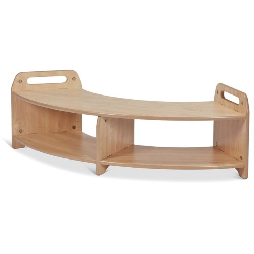 Meuble Montessori ouvert 90° bas