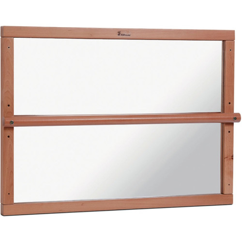 Miroir Montessori avec barre d'appui