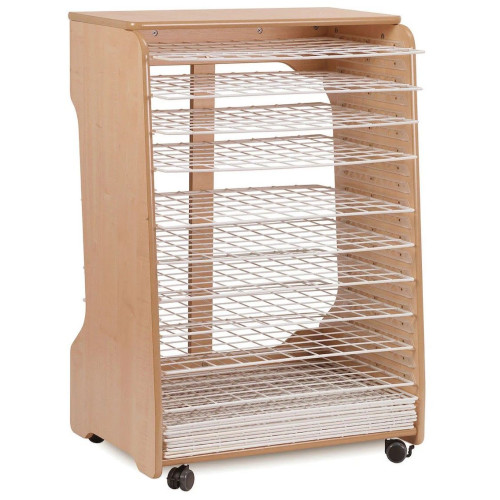Meuble mobile sèche dessins grands formats