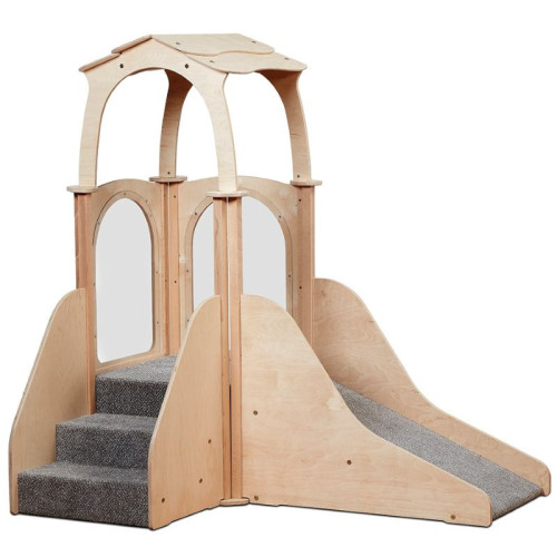 Structure motricité bois crèche