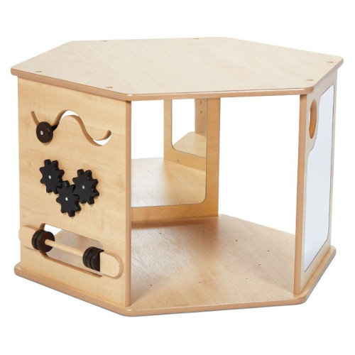 Ilot bébé avec miroirs sécurisés